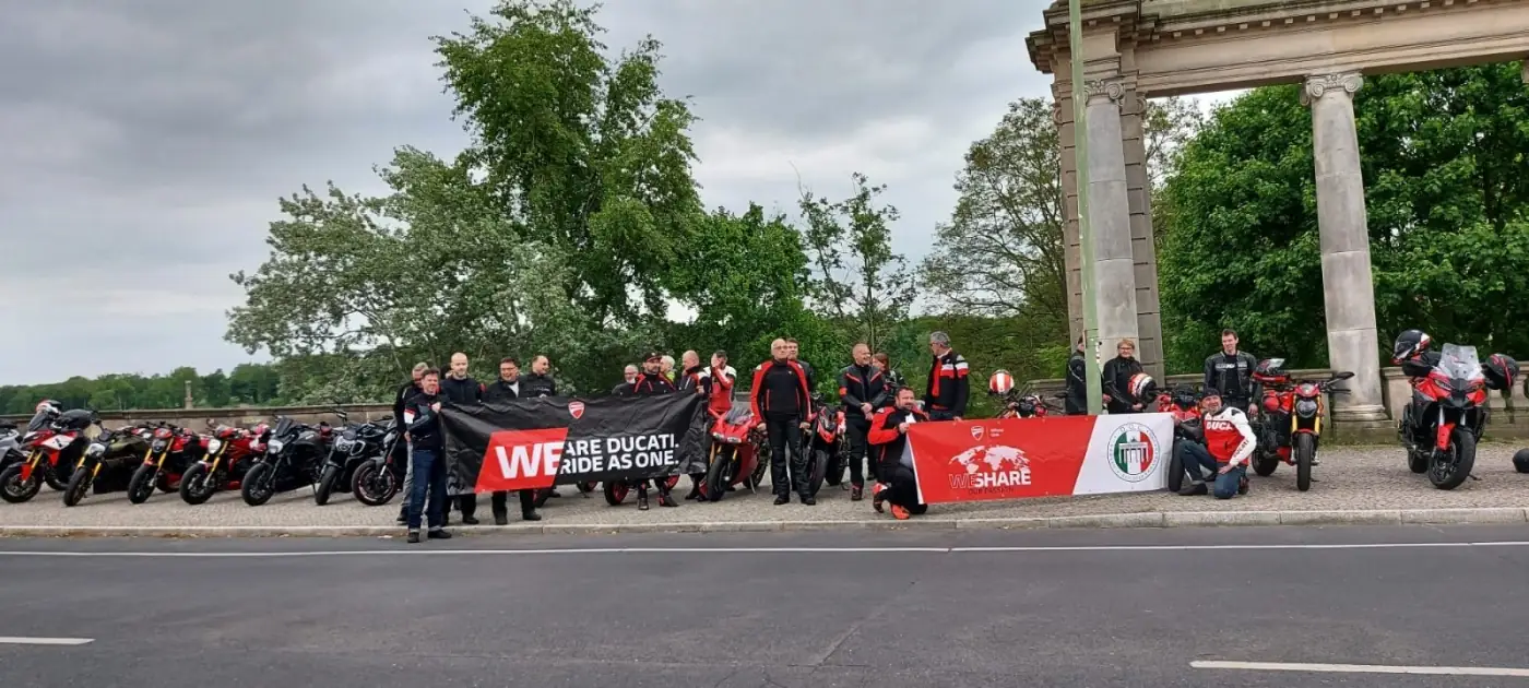 Ducatis beim We-Ride-As-One-Treffen 2025